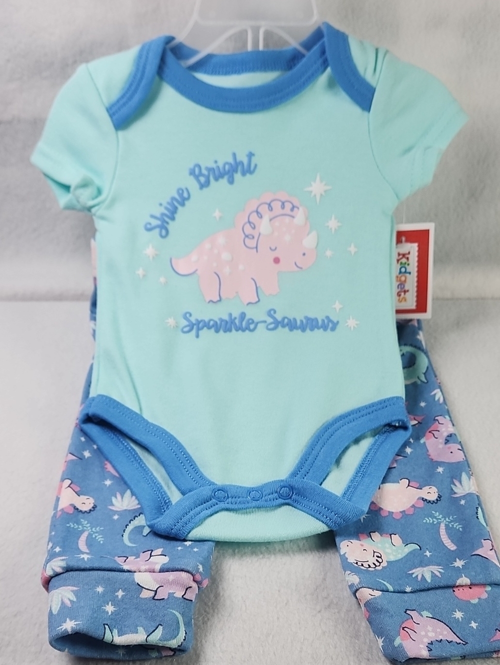 Kidgets Multicolor Girls 2pc. Onsie And Leggins Set
